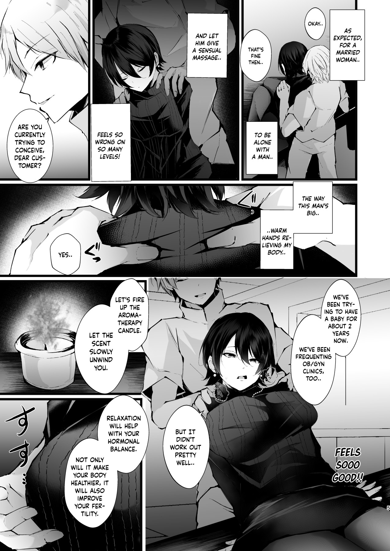 Hentai Manga Comic-Claiming Her body-Read-6